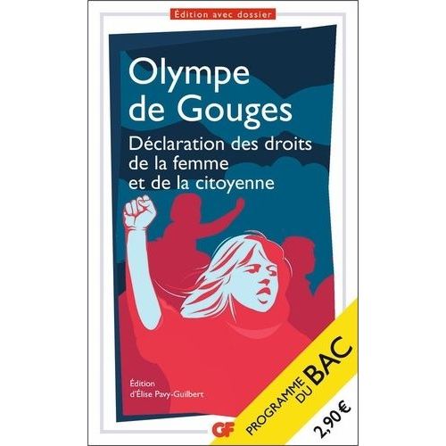 Dclaration Des Droits De La Femme Et De La Citoyenne    Format Poche 