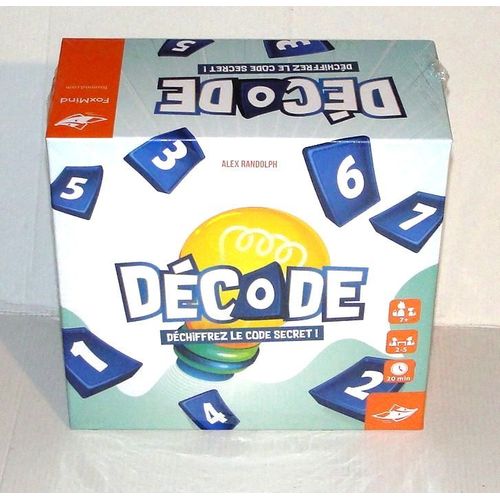 Dcode Dchiffrez Le Code Secret - Jeu De Socit Foxmind Group Asmodee