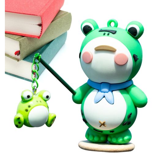 Dcoration De Tableau De Bord De Voiture En Forme De Grenouille, Sculpture De Grenouille, Figurine De Collection, Statue Miniature De Grenouille En Rsine, Console Centrale Intrieure