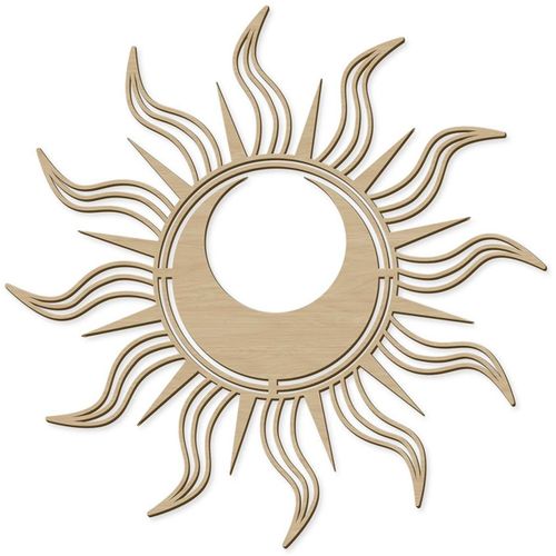 Dcoration Murale En Bois Soleil sotrique