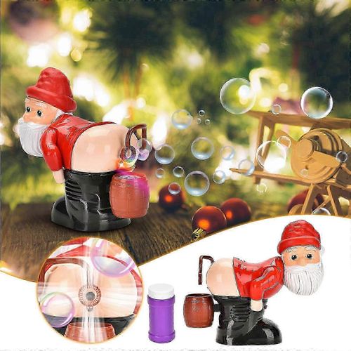 Dcorations de Nol Nouvelle machine  bulles automatique avec lumires Musique amusante Jouets  bulles du Pre Nol Solution  bulles 60 ml