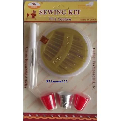 Decoud Vite Aiguilles Aiguille 3 Ds Coudre Mercerie Couture Jaune Sewing Need