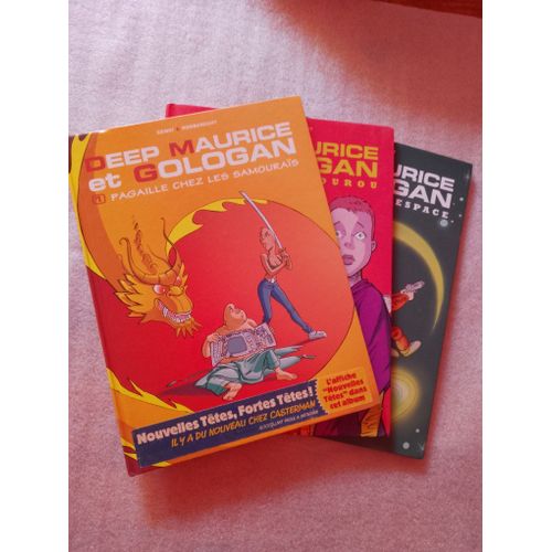 Deep Maurice Et Gologan Srie Complte En 3 Tomes De Philippe Cenci Et Thierry Robberecht