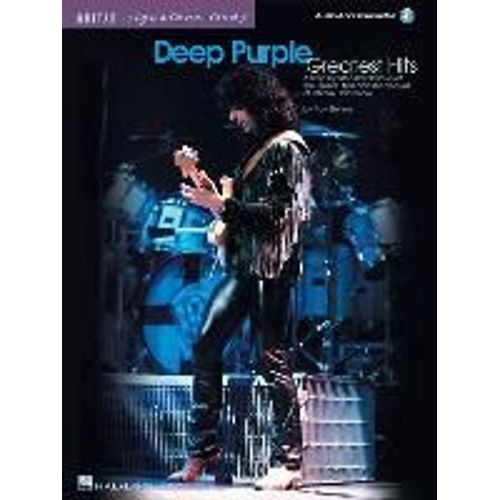 Deep Purple - Greatest Hits A Step-By-Step Breakdown Of The Guitar Style And Techniques Of Ritchie Blackmore Book/Online Audio    Format Broch 