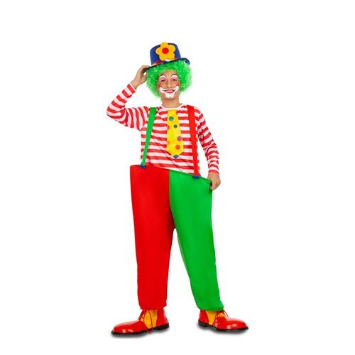 Dguisement De Clown Rouge Et Vert Pour Garon