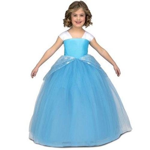 Dguisement De Princesse Tutu Bleu Pour Fille (Taille 10-12a)