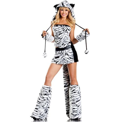 Dguisement Femme Costume Animaux Tigre Taille M