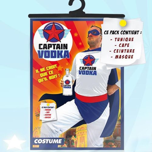 Dguisement Humour Captain Vodka
