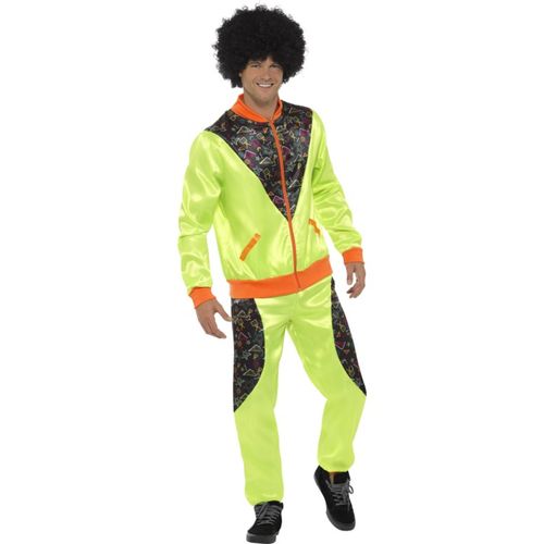 Dguisement Jogging Rtro Vert Homme Medium