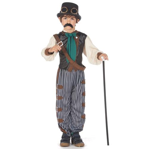 Dguisement Steampunk Dandy Enfant - Taille: L 10-12 Ans (130-140 Cm)