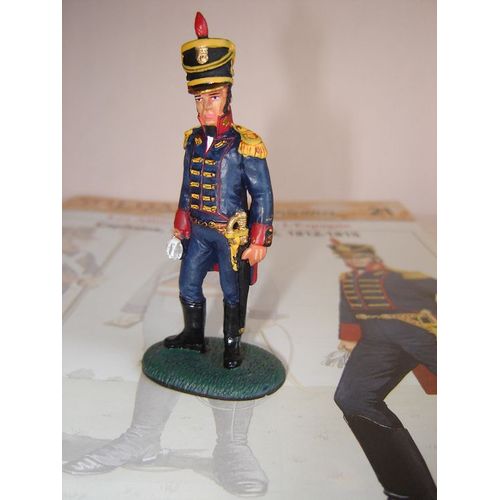 Del Prado Soldats Des Guerres Napoleoniennes Avec Fascicule : N 21 Capitaine Espagnol Artillerie  Pied, 1812- 1815