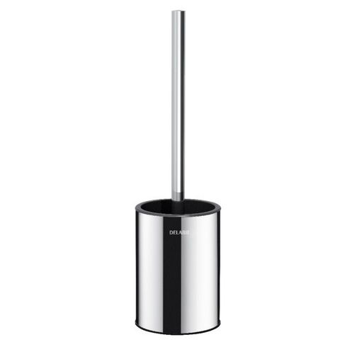 Delabie-Pot  Balai Wc Inox Poli Brillant Avec Balai Fixation Murale Rf : 4048p