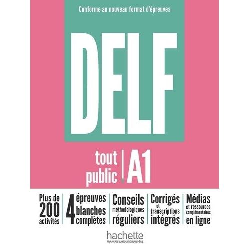 Delf Tout Public A1 - Conforme Au Nouveau Format D'preuves    Format Grand Format 