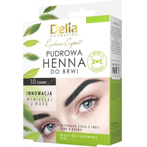 Delia Cosmetics - Henn? Pour Les Sourcils En Poudre - 1.0 Noir - 4g