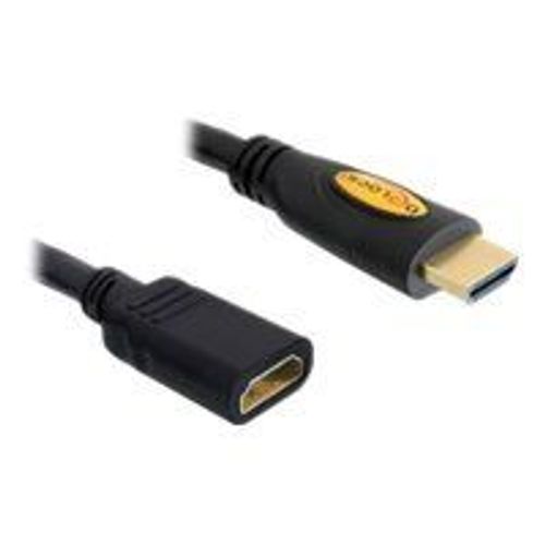Delock High Speed HDMI with Ethernet - Cble de rallonge HDMI