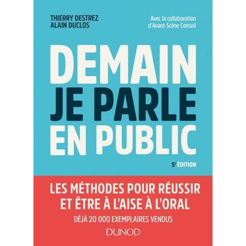 Demain Je Parle En Public - 5e d.  