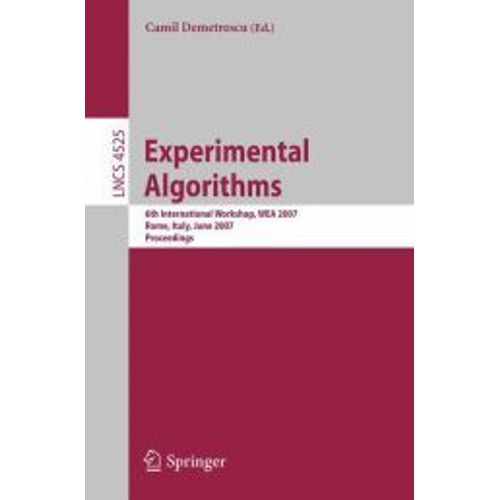 Experimental Algorithms    Format Broch 