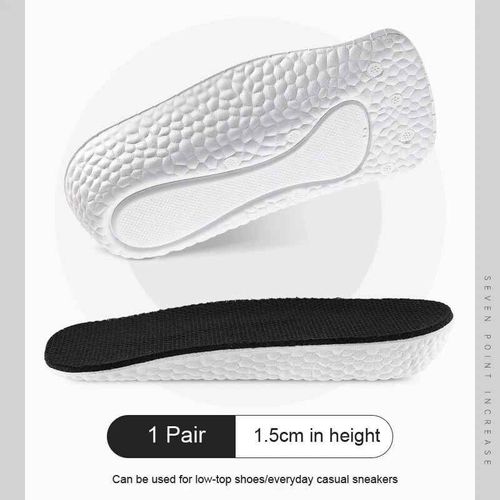 Demi-Semelle De Sport Absorbant Les Chocs Pour Hommes Et Femmes,Boost,Recommande D'augmenter Les L'offre Elles Intrieures De Chaussures,Coussinets De Chaussures Lauren,1.5 Cm,2.5 - Type 1.5cm-Black
