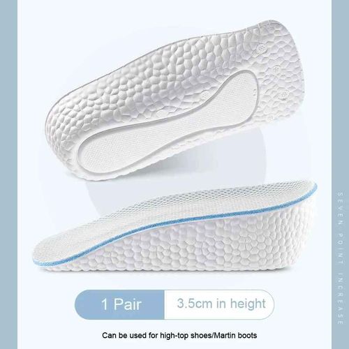 Demi-Semelle De Sport Absorbant Les Chocs Pour Hommes Et Femmes,Boost,Recommande D'augmenter Les L'offre Elles Intrieures De Chaussures,Coussinets De Chaussures Lauren,1.5 Cm - Type 3.5cm-Gray Blue