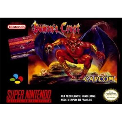 Demon's Crest Super Nintendo - Super Nes
