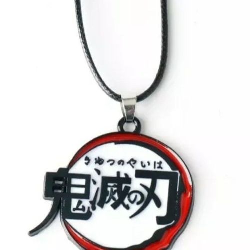 Demon Slayer Personnages Tanjiro Blason Anime Manga Cosplay Collier Collier Chane Goodnice