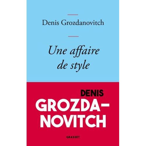 Une Affaire De Style  