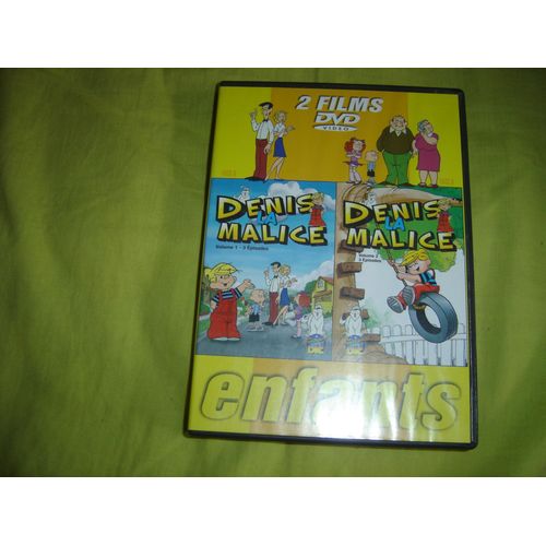 Denis La Malice 2 Films Dvd