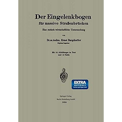 Der Eingelenkbogen Fr Massive Straenbrcken    Format Broch 