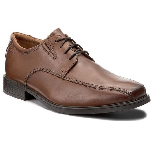 Derbies Clarks  Tilden Walk 261300957 - Marron - 45