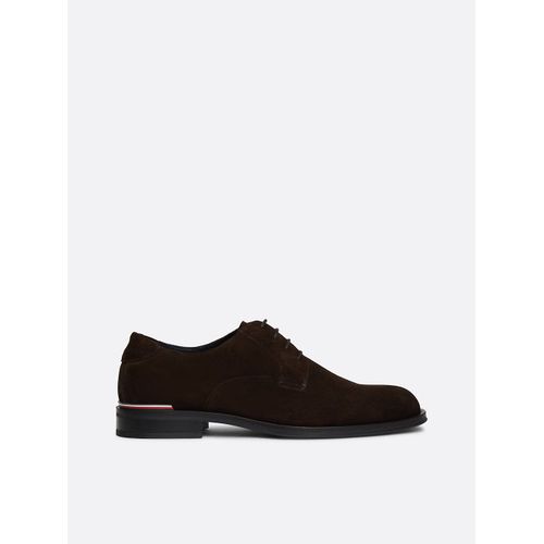 Derbies En Daim Core Rwb Hilfiger Suede Shoe/Dark Coffee - 41