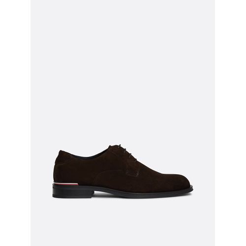 Derbies En Daim Core Rwb Hilfiger Suede Shoe/Dark Coffee - 43