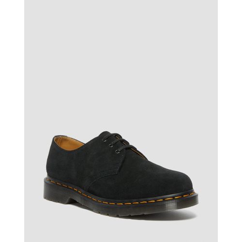 Derbies Sude Chaussures 1461 En Daim En Noir - 36