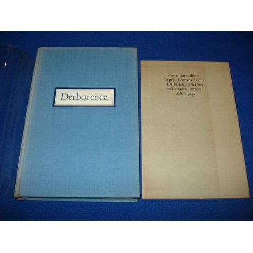 Derborence. Rcit Enrichi D'une Flore Ancienne.   de RAMUZ  Format Reli 