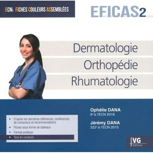 Dermatologie - Orthopdie - Rhumatologie   de Dana Ophlie  Format Beau livre 