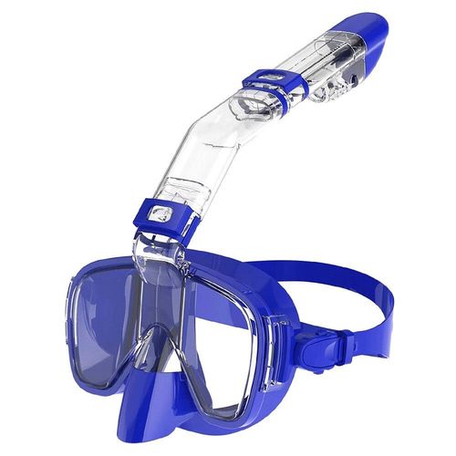 Dernire De Plonge Multifonctionnel,Ensemble De S De Plonge Pliables  Dessus Sec,Anti-Bue,Vue Panoramique  180 Degrs Hd Avec Support De Camra - Type Blue-S/M