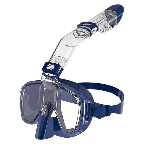 Dernire De Plonge Multifonctionnel,Ensemble De S De Plonge Pliables  Dessus Sec,Anti-Bue,Vue Panoramique  180 Degrs Hd Avec Support De Camra - Type Navy Blue-L/Xl