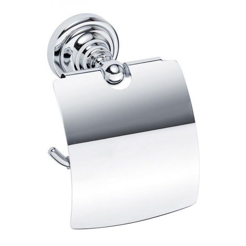 Drouleur Toilettes Wc Avec Couvercle Retro En Laiton Chrom 14x15x10 Cm-Chrom-Chrom--