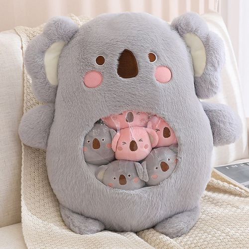 Des collations, des oreillers, des peluches, un sac de poupes animales, des oreillers de bureau, des cadeaux pour femmes Koala-40X50cm(0.68kg)