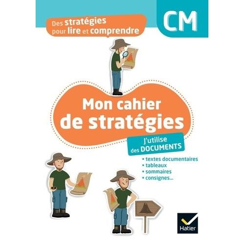 Mon Cahier De Stratgies Cm Des Stratgies Pour Lire Et Comprendre - Cahier lve   de Potocki Anna  Format Beau livre 