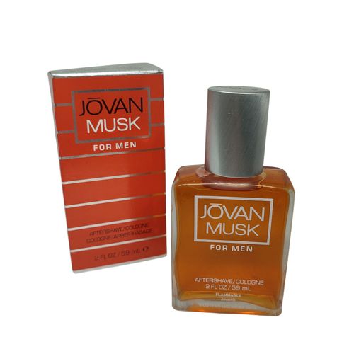 Description  Aprs Rasage Cologne 59ml Musk Jovan For Men After Shave Est Un Parfum Floral Bois Qui Met galement En Valeur La Note Musque ; Il A t Cr En 1973.