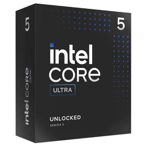 Description courte : Processeur INTEL Core Ultra 5 avec une frquence de 5.2Ghz et une mmoire cache de 24Mo, compatible LGA1851.