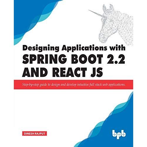Designing Applications With Spring Boot 2.2 And React Js    Format Broch 