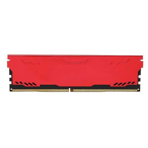Desktop Memory Module Red DDR4 2666MHz 21300 Bandwidth Aluminium Alloy Gaming RAM for Computer Chassis Upgrade 4GB