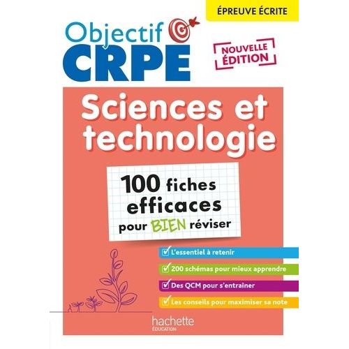 Sciences Et Technologies preuve crite - 100 Fiches Efficaces Pour Bien Rviser    Format Grand Format 