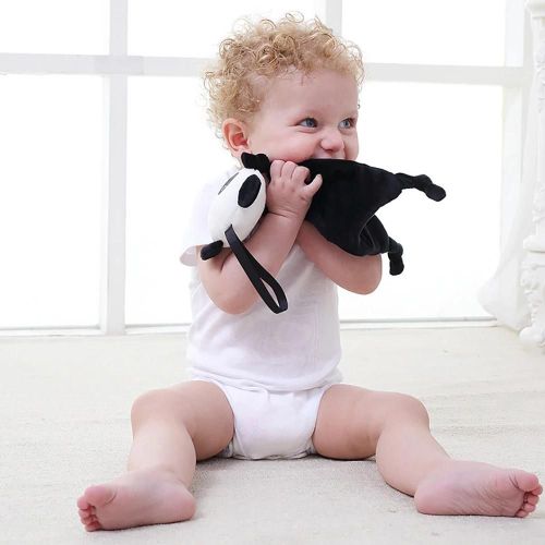 Dessin Anim Panda Singe Poupe Nouveau-N Bb Doudou Couverture Apaisant Bavoir Serviette Jouet
