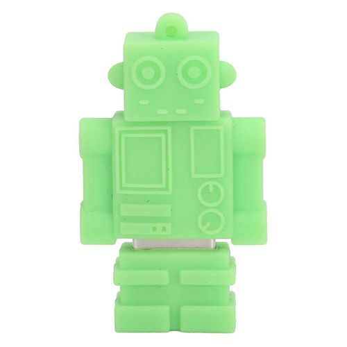 Dessin anim U disque vert robot apparence Stockage en vrac haute vitesse Lecteur Flash Lecteur Dispositif de mmoire32GB