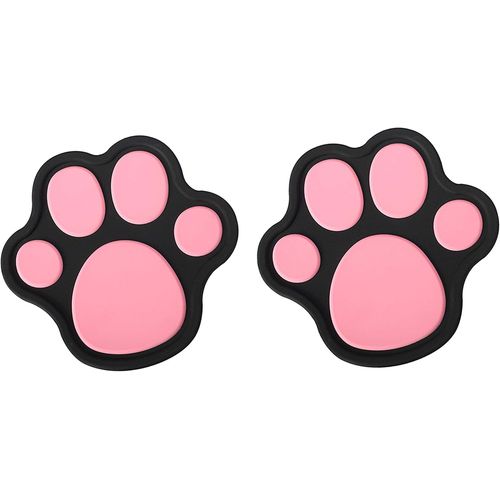 Dessous De Verre En Forme De Patte De Chat, Dessous De Verre En Caoutchouc Silicone, Dessous De Verre 3d En Forme De Patte De Chat