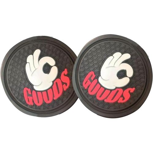 Dessous De Verre Pour Voiture, Dessous De Verre Rsistant  La Chaleur, Rutilisable Et Antidrapant, Dessous De Verre Antidrapant, Rutilisable, Dessous De Verre En Silicone Avec Empreinte De Patte