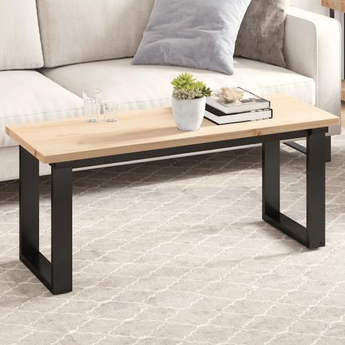 Dessus De Table 110x40x2,5 Cm En Pin Massif | Rectangulaire, Design Rustique, Surface Facile A Nettoyer, Polyvalent
