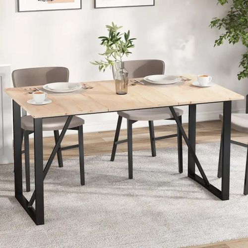 Dessus De Table 3 Pcs En Bois Pin Massif | 80x47x1,7cm Rectangulaire, Design Rustique, Surface Facile A Nettoyer, Multifonctionnel